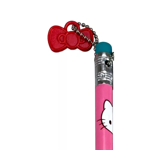 Hello Kitty Sweetheart Pink HB grafit ceruza dísszel