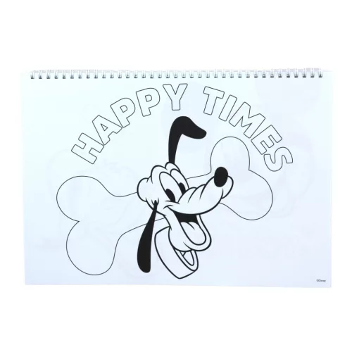 Disney Mickey Oh Boy A/4 spirál vázlatfüzet 40 lapos matricával