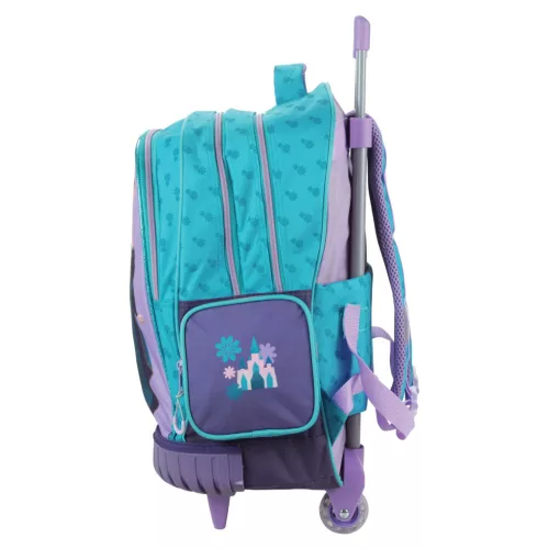 Disney Jégvarázs Modern Magic prémium gurulós iskolatáska, táska 42 cm