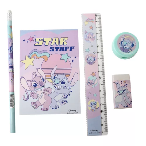 Disney Lilo és Stitch, A csillagkutya Star Stuff írószer szett 5 db-os