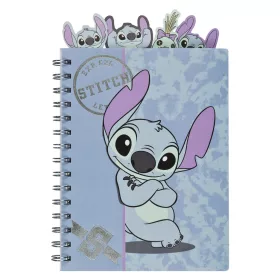   Disney Lilo és Stitch, A csillagkutya Brush It Out A5 notesz, jegyzetfüzet regiszterekkel