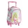 Barbie Paints gurulós ovis hátizsák, táska 30 cm