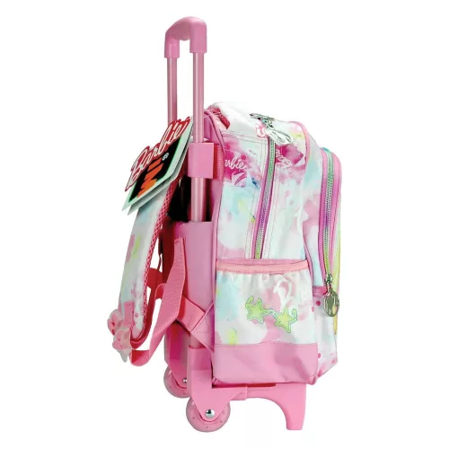 Barbie Paints gurulós ovis hátizsák, táska 30 cm