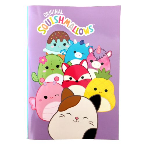 Squishmallows Feelin' B/5 vonalas füzet 40 lapos