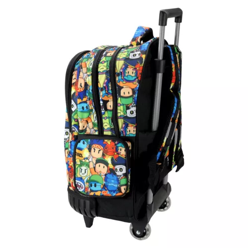 Stumble Guys Race prémium gurulós iskolatáska, táska 42 cm