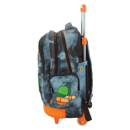 Stumble Guys Hat prémium gurulós iskolatáska, táska 42 cm