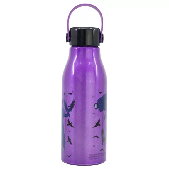 Wednesday Nevermore Flexi alumínium kulacs csavaros kupakkal, akasztóval 760 ml