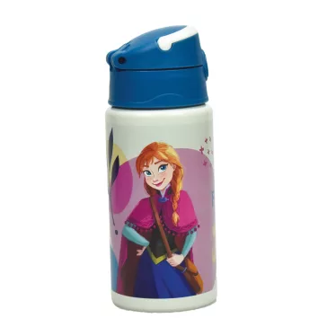   Disney Jégvarázs Together We Lead alumínium szívószálas kulacs akasztóval 500 ml