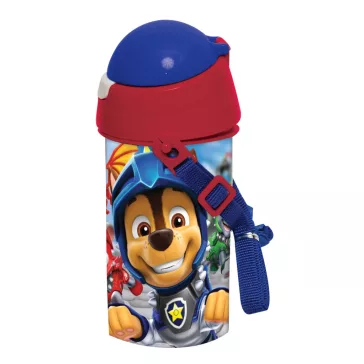   Mancs Őrjárat Knights műanyag szívószálas kulacs akasztóval 500 ml
