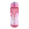 Hello Kitty Unicorn műanyag matt szívószálas kulacs 600 ml