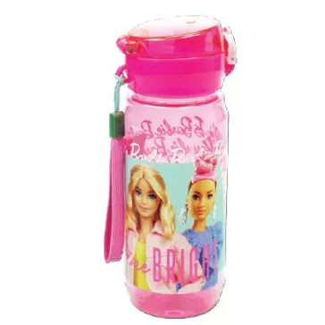 Barbie Shine Bright műanyag kulacs akasztóval 600 ml