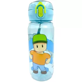 Stumble Guys All Day műanyag kulacs akasztóval 600 ml