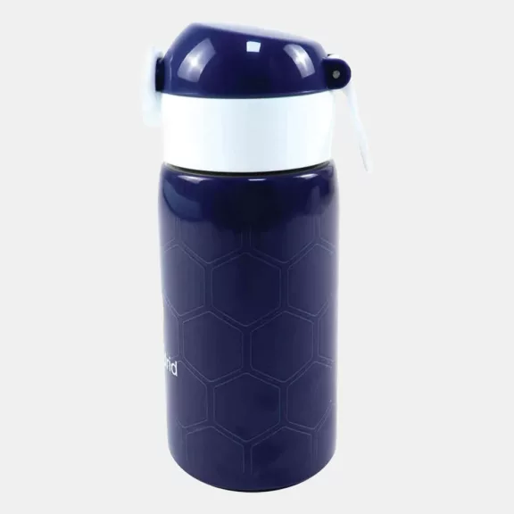 Real Madrid Blue alumínium szívószálas kulacs 500 ml