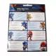 Sonic a sündisznó Hype Man füzetcímke 16 db-os