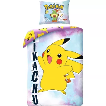 Pokémon Tie-dye ágyneműhuzat 140×200cm, 70×90 cm