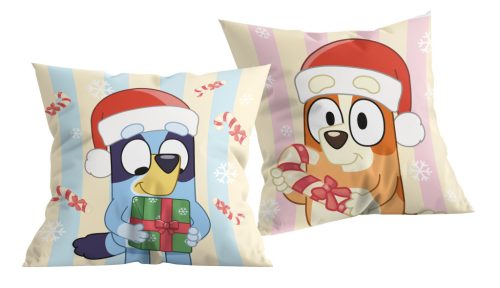 Bluey Gift Karácsony párna, díszpárna 40x40 cm