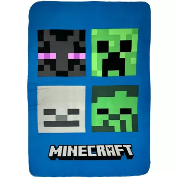 Minecraft Bad Mobs szuper puha polár takaró 100x150cm