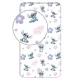 Disney Lilo és Stitch, A csillagkutya White gumis lepedő 90x200 cm