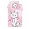 Disney Marie Aristocat gyerek, ovis ágyneműhuzat 100×135 cm, 40×60 cm