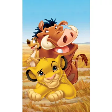  Disney Az Oroszlánkirály Pride Lands Trio kéztörlő, arctörlő, törölköző 30x50 cm