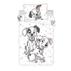 Disney 101 Kiskutya White gyerek, ovis ágyneműhuzat 100×135cm, 40×60 cm