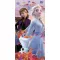 Disney Jégvarázs Nature Spell fürdőlepedő, strand törölköző 70x140cm