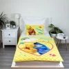 Disney Micimackó Smile gyerek, ovis ágyneműhuzat 100×135 cm, 40×60 cm