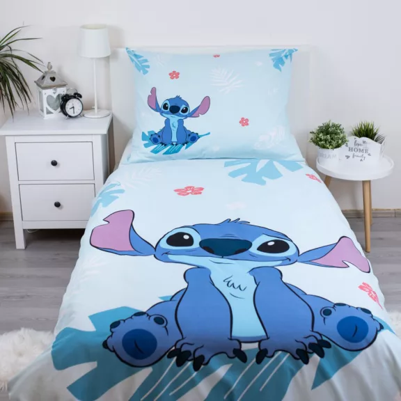 Disney Lilo és Stitch, A csillagkutya Blue ágyneműhuzat 140×200cm, 70×90 cm