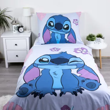   Disney Lilo és Stitch, A csillagkutya Cute ágyneműhuzat 140×200cm, 70×90 cm