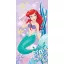 Disney Hercegnők Ariel Pink fürdőlepedő, strand törölköző 70x140cm