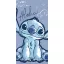 Disney Lilo és Stitch, A csillagkutya Aloha fürdőlepedő, strand törölköző 70x140cm