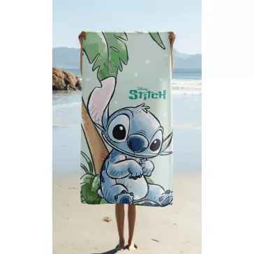  Disney Lilo és Stitch, A csillagkutya Tropical Cutie fürdőlepedő, strand törölköző 70x140cm (Fast Dry)