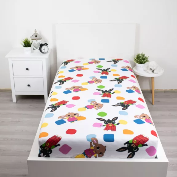 Bing Playing Together gumis lepedő 90x200 cm