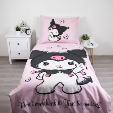   Hello Kitty Kuromi Be Yourself ágyneműhuzat 140×200cm, 70×90 cm