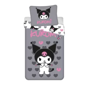 Hello Kitty Kuromi ágyneműhuzat 140×200cm, 70×90 cm