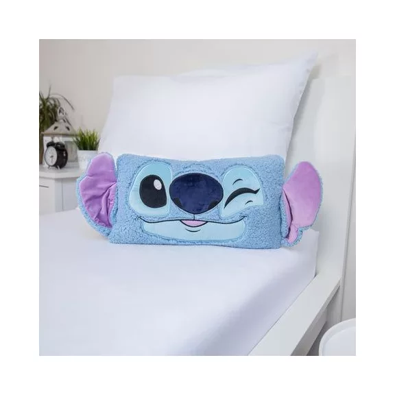 Disney Lilo és Stitch, A csillagkutya Blink 3D formapárna, díszpárna 27x45 cm