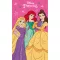 Disney Hercegnők Charm kéztörlő arctörlő, törölköző 30x50cm