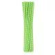 Zöld Lime Green Chevron papír szívószál 12 db-os
