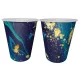 Kék Midnight Blue papír pohár 6 db-os 240 ml