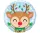 Rénszarvas Reindeer Karácsonyi fólia lufi 46 cm