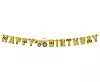 Építkezés Building Blocks Happy Birthday felirat 220 cm