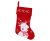 Rénszarvas White Karácsonyi kandalló zokni, csizma 45,5 cm