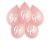 It's a Girl Pink függő léggömb, lufi 5 db-os 13 inch (30 cm)