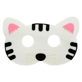 Cicás Cat filc maszk 18 cm