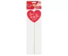 Szerelem Love is in the air Heart papír dekoráció 30 cm