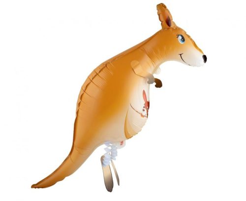 Kenguru Kangaroo sétáló fólia lufi 82 cm