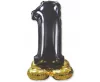 Arany Gold léggömb tartó 90 cm (WP)
