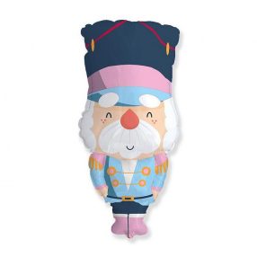 Karácsonyi katona Nutcracker fólia lufi 86 cm (WP)