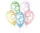 Felhők Colorful léggömb, lufi 5 db-os 13 inch (33 cm)