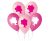 Hercegnő My Pink World léggömb, lufi 5 db-os 12 inch (30 cm)